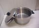 Saladmaster 7qt Dutch Oven T-304 Surgical Stainless Stockpot Fry Saute Pan Lid