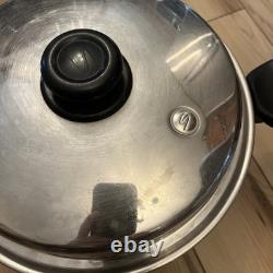 Saladmaster Stockpot 7Qt T304-316 Surgical Steel Dutch Oven Roaster Pan & Lid