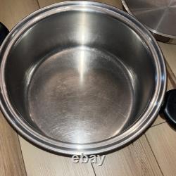 Saladmaster Stockpot 7Qt T304-316 Surgical Steel Dutch Oven Roaster Pan & Lid