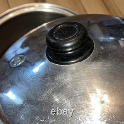 Saladmaster Stockpot 7Qt T304-316 Surgical Steel Dutch Oven Roaster Pan & Lid