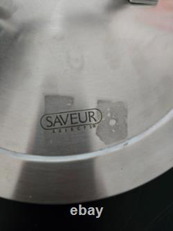 Saveur Selects Enameled Cast Iron 5 Qt Dutch Oven with Stainless Steel Lid