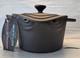 Smith & Clark 3 Qt Cast Iron Pot Dutch Oven Steam Eyes Halloween Spooky Viral
