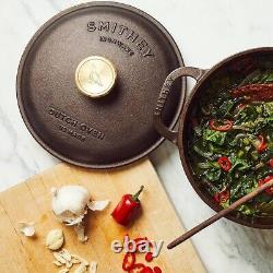 Smithey 5.5 QT Cast Iron Dutch Oven Brand NEW