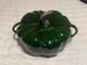 Staub Cast Iron 3.5 Qt, Pumpkin, Dutch Oven With Stainless Steel Knob, Basil