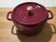 Staub Cast Iron 4 Qt, Round, Dutch Oven, Cherry