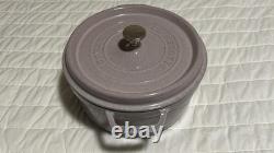 Staub Cast Iron 4 qt, Round, Dutch Oven, Lilac