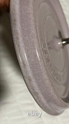 Staub Cast Iron 4 qt, Round, Dutch Oven, Lilac