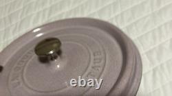 Staub Cast Iron 4 qt, Round, Dutch Oven, Lilac