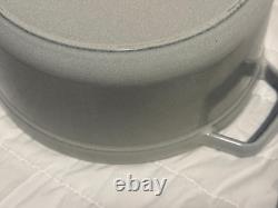 Staub Cast Iron 4 qt, Round, Dutch Oven, White Truffle