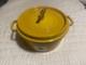 Staub Cast Iron 5.5 Qt, Round, Dutch Oven, Citron