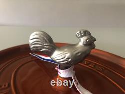 Staub Cast Iron 5.75 Quart Oval Cocotte Dutch Oven, Burnt Orange NEW