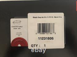 Staub Cast Iron 5.75 Quart Oval Cocotte Dutch Oven, Burnt Orange NEW