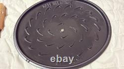Staub Cast Iron 6.25 qt, Wide Oval Dutch Oven, Basil
