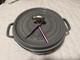 Staub Cast Iron 6 Qt, Round, Dutch Oven, Grey