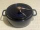 Staub Cast Iron 7 Qt, Round, Dutch Oven, Dark Blue