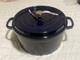 Staub Cast Iron 7 Qt, Round, Dutch Oven, Dark Blue