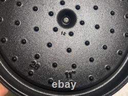 Staub Cast Iron 7 qt, Round, Dutch Oven, Eucalyptus Authentic