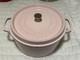 Staub Cast Iron 7 Qt, Round, Dutch Oven, Pink