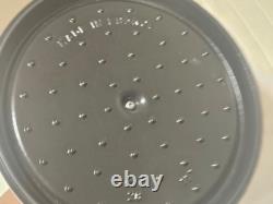 Staub Cast Iron 7 qt, Round, Dutch Oven, Pink