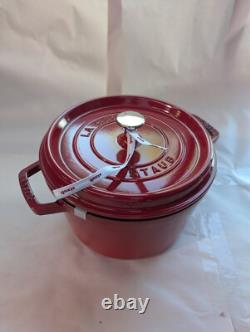 Staub Cast Iron Dutch Oven 5-qt Tall Cocotte