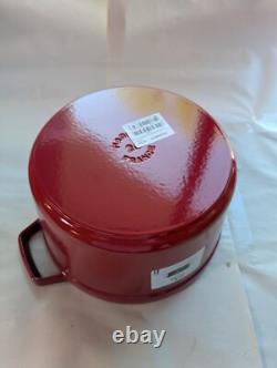 Staub Cast Iron Dutch Oven 5-qt Tall Cocotte