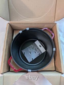 Staub Cast Iron Dutch Oven 5-qt Tall Cocotte