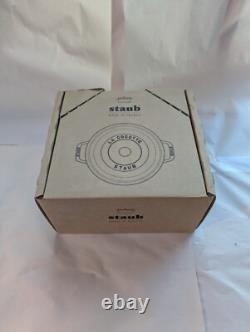 Staub Cast Iron Dutch Oven 5-qt Tall Cocotte (Cracked Handle)