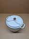 Staub Cast Iron Dutch Oven 5-qt Tall Cocotte White (no Box)