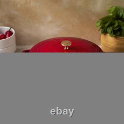 Staub Cast Iron Essential French Oven, Dutch Oven, 5-quart, serves 5-6, Made in