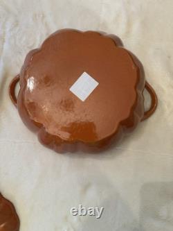 Staub Cast Iron Pumpkin Dutch Oven 5.5 Qt