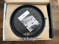 Staub Cast Iron Round Cocottes 7 qt, Round, Cocotte, White Truffle