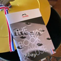 Staub Cast Iron Shallow Wide Oval Dutch Oven Bunny Knob Citron Yellow 6.25 Qt