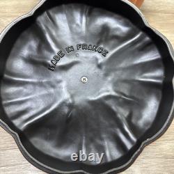 Staub Enameled Cast Iron Fall Pumpkin Cocotte Dutch Oven 3.5 Quart