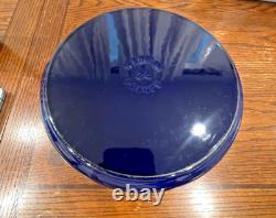 Staub La Cocotte 24cm Round Dutch Oven Blue 4qt Enameled Cast Iron France