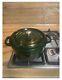 Staub La Cocotte Enameled Coated Cast Iron Dutch Oven 4 Qt 9 3/8 24 Bc Green