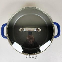 Staub for Williams Sonoma Cast Iron Dutch Oven Skillet Enameled w Glass Lid 12