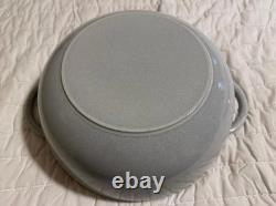 Staud Cast Iron 7.4 qt, Dutch Oven with Lid, White Truffle