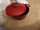 Sur La Table. 8.0 Quart. Enamel Red Cast Iron. Lightweight. Dutch Oven With Lid