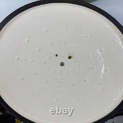 Sur La Table Enameled Cast Iron Oval Dutch Oven 8 Quart Green Pot With Lid