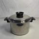 Townecraft Chef's Ware 4 Qt Stockpot T-304 Surgical Stainless Dutch Oven Pan Lid
