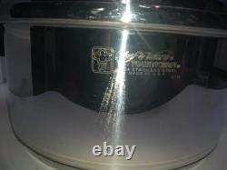 Townecraft Chef's Ware 4 Qt Stockpot T-304 Surgical Stainless Dutch Oven Pan Lid