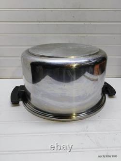 Townecraft Chef's Ware Stockpot 12 Qt T-304 Surgical Stainless Dutch Oven & Lid