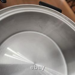 Townecraft Chefs Ware 6 Qt EXCELLENT! 5-PLY T-304 Stainless Dutch Oven+DOME Lid