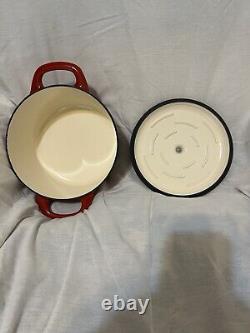 Tramontina Enameled Cast Iron Dutch Oven, 2-pack Red 3.5qt 5.5qt