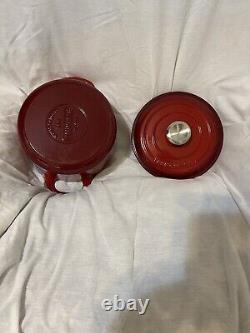 Tramontina Enameled Cast Iron Dutch Oven, 2-pack Red 3.5qt 5.5qt