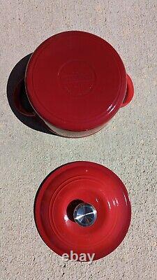 Tramontina Enameled Cast Iron Dutch Oven, 2-pack Red Read DESCRIPTION