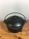 Unmarked # 8 Wagner Cast Iron Dutch Oven With Lid