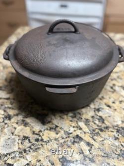 Unmarked Ozark No 8 Dutch Oven It Has Been Stripped And One Coat Of Seasoning
