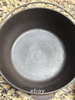 Unmarked Ozark No 8 Dutch Oven It Has Been Stripped And One Coat Of Seasoning