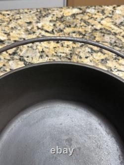 Unmarked Ozark No 8 Dutch Oven It Has Been Stripped And One Coat Of Seasoning